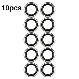 1/2" Retaining Ring Clip with O-Ring for Impact Wrench Socket Retainer Rings Socket Retaining Drive Friction Rings Part