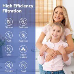 Zero Tariff EDR2RXD1 Replace For everydrop by Whirlpool Ice and Water Refrigerator Filter 2, Element W10413645A WRF989SDAB
