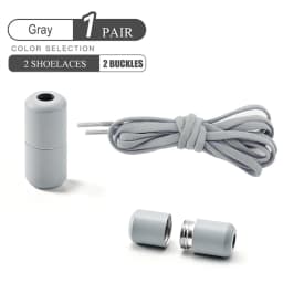 Elastic No Tie Shoelaces Semicircle Shoe Laces For Kids and Adult Sneakers Shoelace Quick Lazy Metal Lock Laces Shoe Strings