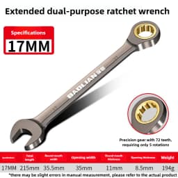 Universal Torx Wrench Adjustable Torque 8-22mm Ratchet Spanner for Bicycle Motorcycle Car Repair Tools Mechanical Tool