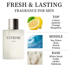 EXTREME Men's EDP 3.4 Ounce (Pack of 1) Eau de Parfum for Men Men's Fragrance Long Lasting Perfume for Men