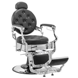 700lbs Heavy Duty Vintage Recline Barber Chair – Hydraulic, 360° Rotatable with Headrest for Professional Salons,Customized