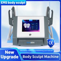 Myoslim RF HIEMT Body Sculpting Machine Electrical Muscle Stimulator Fat Burner Weight Loss Butt Lifter Shaper Body Care