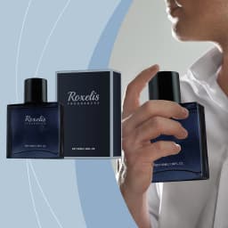 Roxelis 50ml Glamour Men Perfume Spray Bergamot Cologne Light Fragrance Romantic Pheromone Dating Atmosphere Flirting Perfume