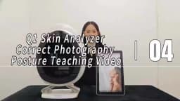 New Upgrade AI Facial Skin Analyzer Professional 3D Face Scan Detection Machine Intelligent Skin Diagnosis Beauty Device