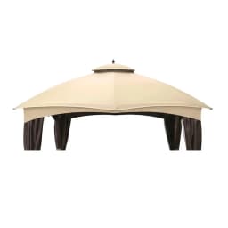 Durable 350 Replacement Canopy Top Compatible with Allen Roth 10' x 12' Gazebo Models GF-12S004B, TPGAZ17-002 -, Customized