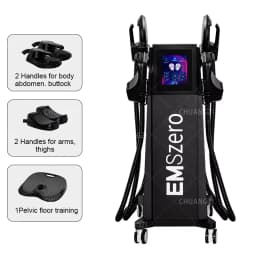 HIEMT EMSZERO RF High Intensity EVibration Pulse Electromagnetic Body Shaping Professional Muscle Growth And Fat Burning Machin