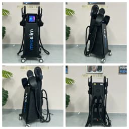 EMS Body Sculpting Machine MYOslim Muscle Building Fat Burning Abdominal Sculpting 15T 6500W Weight Lose Machine