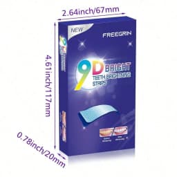 9D Whitener Strips Teeth Brightening Strips White Strips For Teeth Whitening Teeth Effect Oral Tooth Teeth Whitening Strips Gift