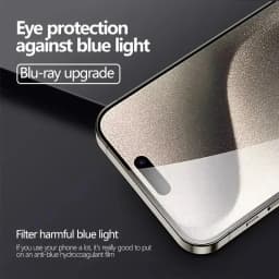 5Pcs Full Cover Hydrogel Film For iPhone 13 12 11 14 15 18 Pro Max Screen Protector For iPhone 16 17 PRO XR X XS MAX Not Glass
