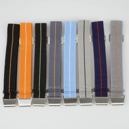 60s French Troops Parachute Bag Elastic Watch Strap 18 20mm 22mm Nylon Watchbands Man's Universal Ballistic Fabric Wristband