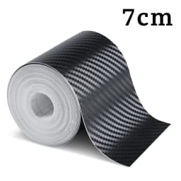 1-10m Nano Carbon Fiber Car 3D Tape Sticker Wrap Door Mirror Paste Protector Strip DIY Protection Film Waterproof Adhesive Vinyl