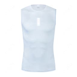 Cycling Base Layer Reflective Underwear White Cycling Jersey Sport Vest Men Undershirt Quick Dry Elastici Vest Road Bike Jersey