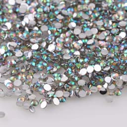 1000pcs Non Hot Fix Rhinestones 2/3/4mm Round Resin Flatback Crystal Rhinestone DIY Nail Art Jewelry Garment Decorations Glue On