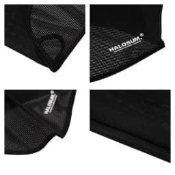 Ice Silk Full Face Mask Balaclava Summer Sun Protection Breathable UV Resistant Windproof for Cycling Hiking Outdoor Activities