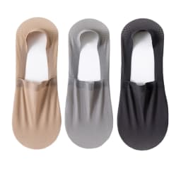 3Pairs Men Boat Socks Thin Breathable Soft Casual Summer Invisible Sock High Quality Solid Color Silicone Non-slip Low Cut Sox
