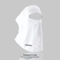 Facial Gini Summer Sports Ear Cord Scarves Mask Neck Protection Anti-UV Ice Silk Sunscreen Mask Face Veil with Eyeglass Hole