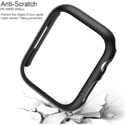 Cover for Apple Watch Case 45mm 41mm 44mm 40mm 42mm 38mm 46 49 mm Accessories PC Protector bumper iWatch Series 8 7 SE 6 5 4 3 9