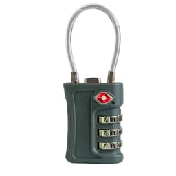 TSA Customs Lock 3 Digits Travel Password Changeable Lock Digital Lock ABS Mini Suitcase Luggage Anti-theft Lock for Airplane