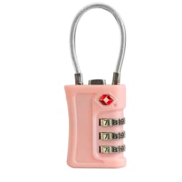 TSA Customs Lock 3 Digits Travel Password Changeable Lock Digital Lock ABS Mini Suitcase Luggage Anti-theft Lock for Airplane