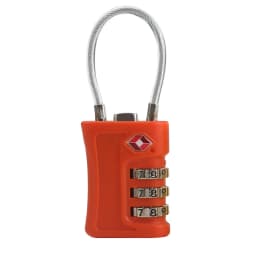 TSA Customs Lock 3 Digits Travel Password Changeable Lock Digital Lock ABS Mini Suitcase Luggage Anti-theft Lock for Airplane