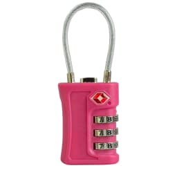 TSA Customs Lock 3 Digits Travel Password Changeable Lock Digital Lock ABS Mini Suitcase Luggage Anti-theft Lock for Airplane