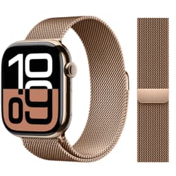 Milanese Loop Strap For Apple Watch Band 46mm 44mm 45mm 40mm 42mm 41mm Correa Bracelet iWatch Series 11 10 9 8 SE 7 6 Ultra 3 2
