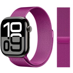 Milanese Loop Strap For Apple Watch Band 46mm 44mm 45mm 40mm 42mm 41mm Correa Bracelet iWatch Series 11 10 9 8 SE 7 6 Ultra 3 2