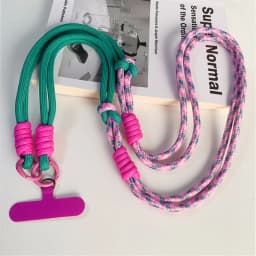 3 in 1 120cm Crossbody Mobile Phone Hanging Rope Neck Lanyard Wrist Strap Removable Phone Lanyard Water Cup Hanging Rope