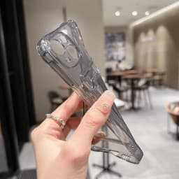 Transparent Card Bag Holder Phone Case For iPhone 17 Pro Max 11 12 13 14 15 16 18 Pro Max Air 7 8 Plus XR XS SE 2020 2022 Cover