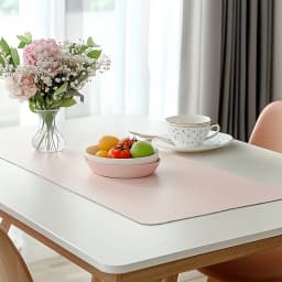 1pc Large Faux Leather Mouse Pad, Non-Slip Waterproof Desk Pad for Office, Desk, Mouse Pads for DeskEasy To Clean, Mouse Pads