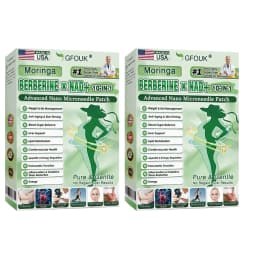 1/2/3 Boxes Moringa Nano Microneedle Patch Mild Natural Patches Moisturizing Firming Skin for Women & Men Nano Microdarts Patch
