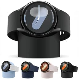 Silicone Charging Seat For Samsung Galaxy Watch 8/7/6/5 40/44mm Ultra 47mm Charging Stand Storage Seat Watch 6 8 Classic 47/43mm