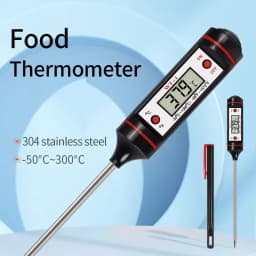 -50-300℃ Digital Food Thermometer For Meat Kitchen Cooking Water Milk Food Probe Temperature Meter BBQ Electronic Oven Tool