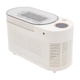 120W Mini Countertop Ice Maker, Compact Ice Machine for Home/Car/Travel White/Purple