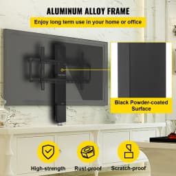 SucceBuy Remote TV Lift Motorized Cabinet TV Mount Bracket Electirc Actuator Lift Column DC Motor Height Adjustable Plasma LCD