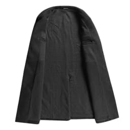 Men's High-Quality Autumn Winter Wool Coat Long Fashion Trench Coat Over-the-Knee Thick Cotton M-4XL