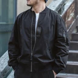 Maden Retro MA1 Bomber Flight Jackets Green Windproof Pilot Jacket Casual Motorcycle Baseball Coat for Men's Spring and Autumn
