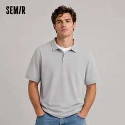 Semir Mens Polo 2026 Classic Lapel Knitted Moisture Wicking Quick Dry Cool Feeling Antibacterial