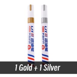 3mm 10p Colorful 8 Colors Permanent Paint Marker Waterproof White Markers tire tread rubber fabric Paint metal Paint Marker Pens