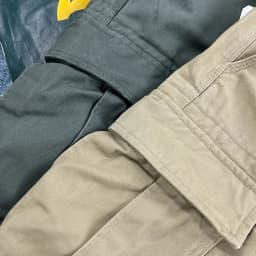 Men's Heavyweight 100% Cotton American Vintage Washed Cargo Shorts Summer Japanese Streetwear Multi-Pocket Mid-Length Workwear