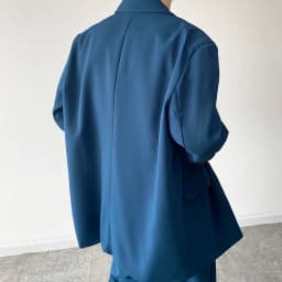 Blazer Men Korean Style Vintage Fashion Casual Loose Simple Blue Blazer Suit Coat Man Streetwear Office Trend Blazer Jacket