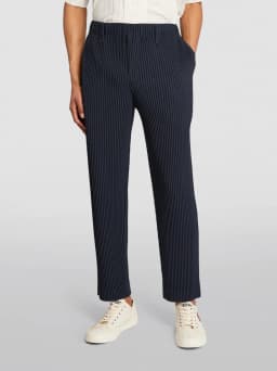 Miyake Pleated Men Trousers Baggy Straight Pants Fashion Casual Pants Japanese Style Miyake Pleated Pants