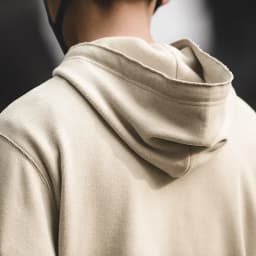 Maden Retro Men's Solid Color Long Sleeve Hoodies Sweatshirt Casual Loose with Drawstring Pullover for Men Autumn Streetwear Top