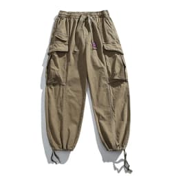 Oversized Cargo Pants For Men Multi Pocket Loose Fit Streetwear Casual American Style Korean Trendy Fashion Straight Leg Pants