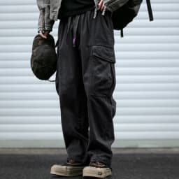 Oversized Cargo Pants For Men Multi Pocket Loose Fit Streetwear Casual American Style Korean Trendy Fashion Straight Leg Pants