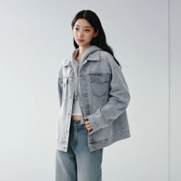 Semir Retro Jacket Unisex 2026 Spring Denim Loose Lapel Casual Versatile Fashion Comfortable Daily Wear Outerwear