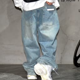 Japanese Vintage Distressed Baggy Jeans Men Clothing Harajuku Casual Denim Cargo Pants Korean Fashion Hip Hop Trousers Male