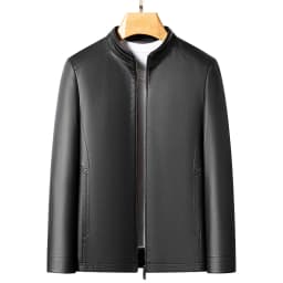 YN-2581 Spring And Autumn New Men's Genuine Leather Coat, Fur Integrated, Casual Natural Sheepskin Coat, Winter Thickened Top