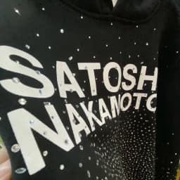 Full Hotfix Rhinestone SATOSHI Hoodie American High Street Classic Letter Print Retro Black Fleece Hooded Sweatshirt Men Women